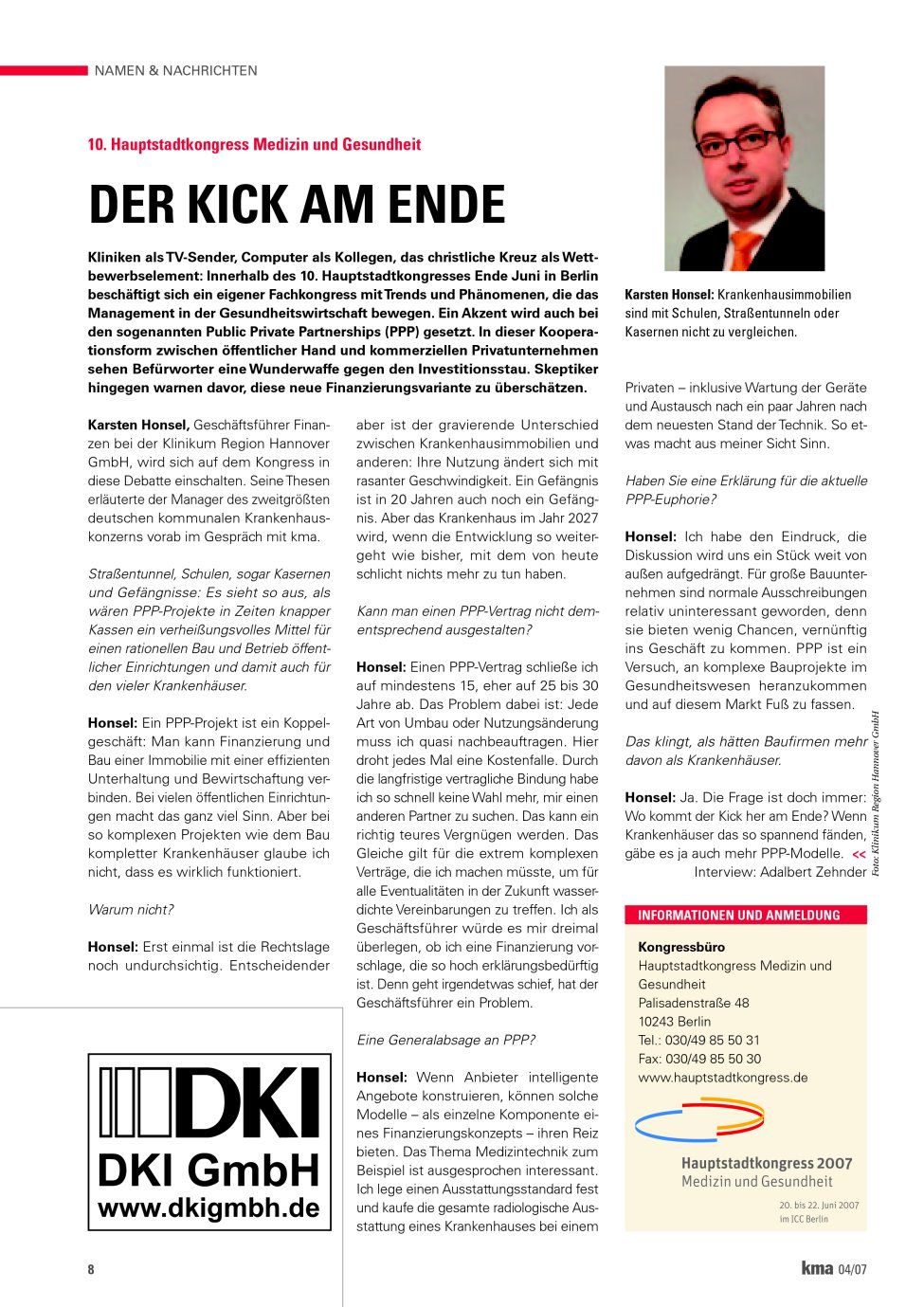 Vorschauseite 1: Der Kick am Ende