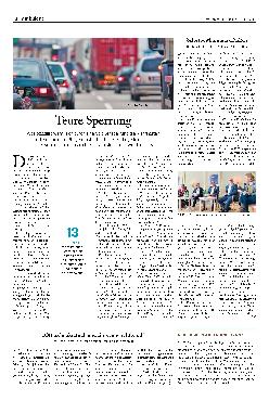 Vorschauseite 1: Teure Sperrung