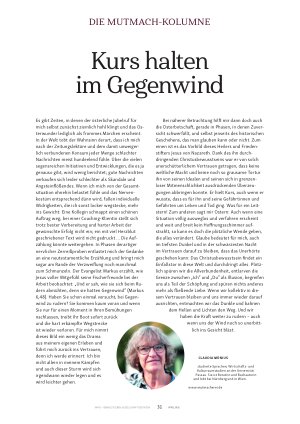Vorschauseite 1: Kurs halten im Gegenwind