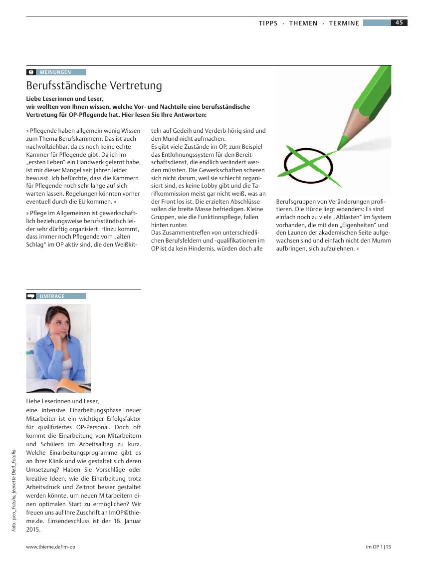 Vorschauseite 1: Tipps · Themen · Termine
