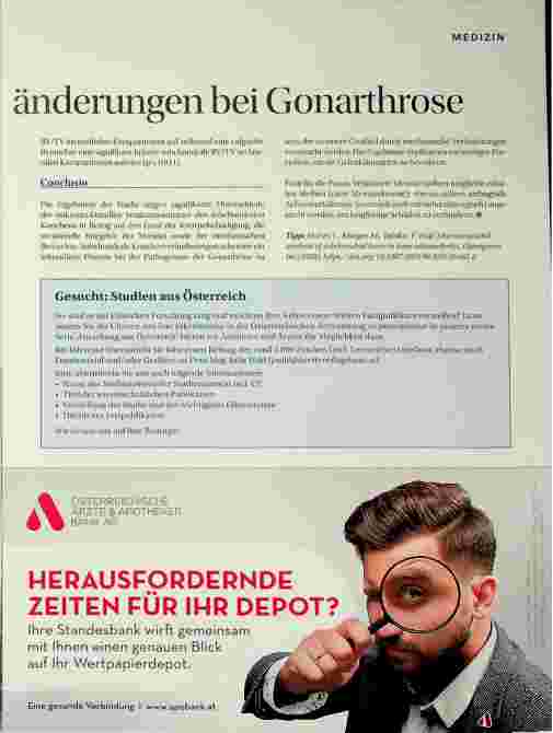 Vorschauseite 2: Subchondrale Veränderungen bei Gonarthrose