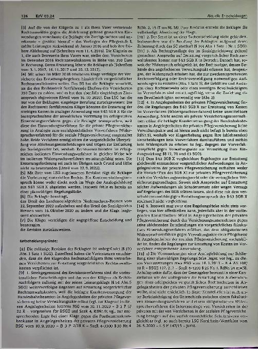 Vorschauseite 2: Vorgerichtliches fakultatives Einwendungsverfahren - entsprechende Anwendung von § 63 SGB X