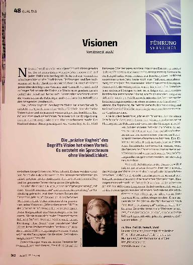 Vorschauseite 1: Visionen