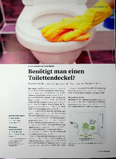 Vorschauseite 1: Benötigt man einen Toilettendeckel?