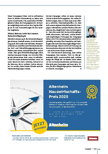 Vorschauseite 4: Proud to care – Pflege mit Stolz