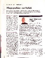 Vorschauseite 1: Pflege profitiert von Vielfalt
