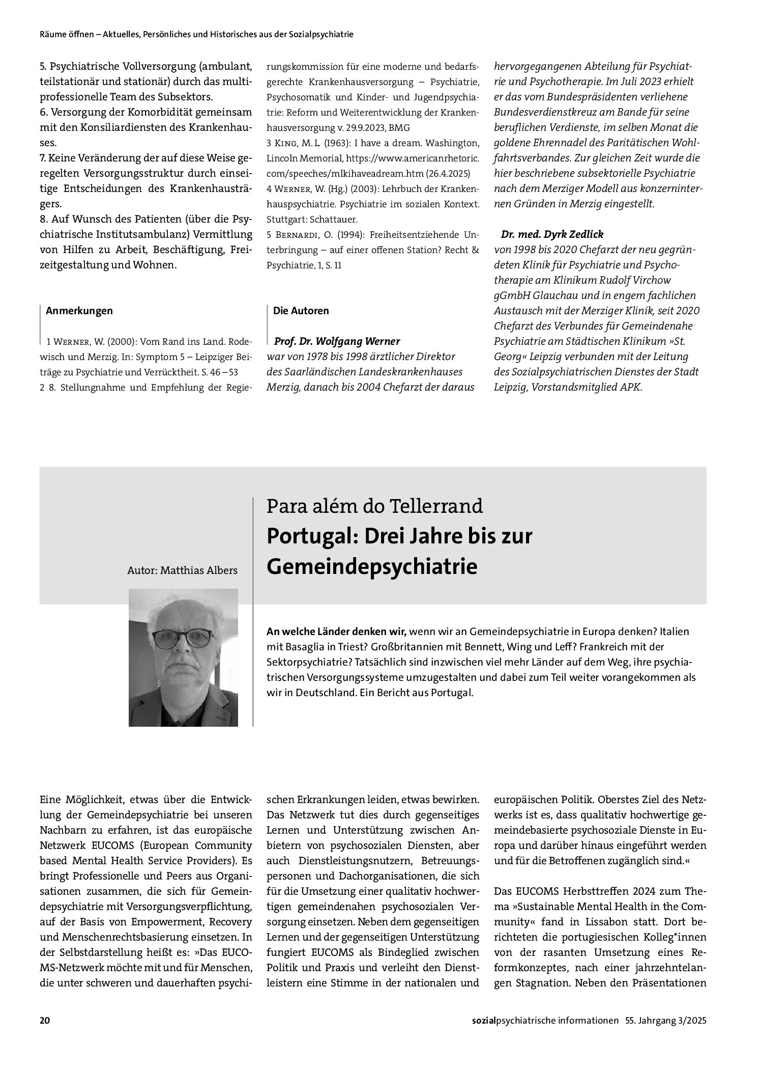 Vorschauseite 6: Subsektorielle Psychiatrie