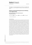 Vorschauseite 1: Editorial: Schulentwicklungsprozesse für Bildung in der digitalen Welt - Akteurskonstellationen, Kommunikationswege und Kooperationsstrukturen