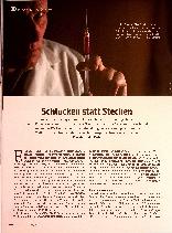 Vorschauseite 1: Schlucken statt Stechen