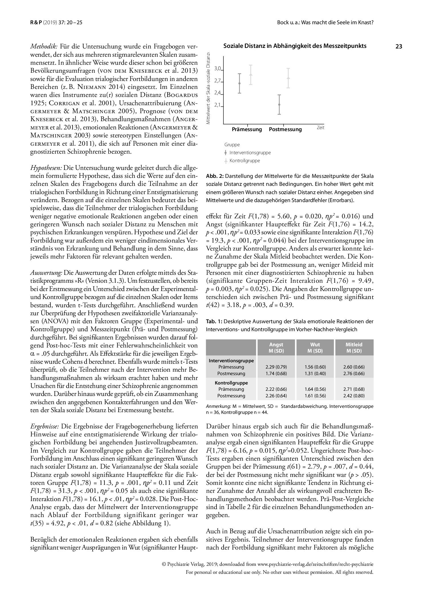 Vorschauseite 4: Was macht die Seele im Knast? Trialogische Fortbildung zum Thema psychischer Gesundheit/Krankheit für werdende Justizvollzugsbeamte