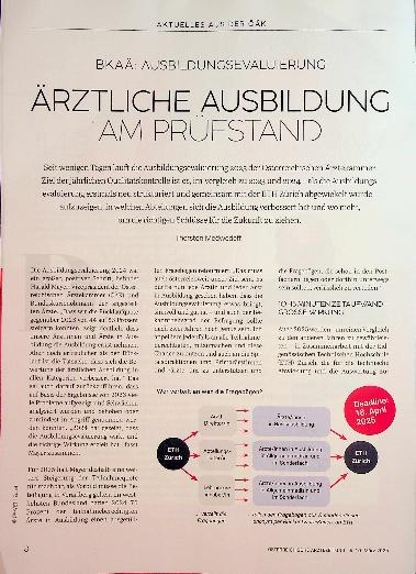 Vorschauseite 1: Ärztliche Ausbildung am Prüfstand
