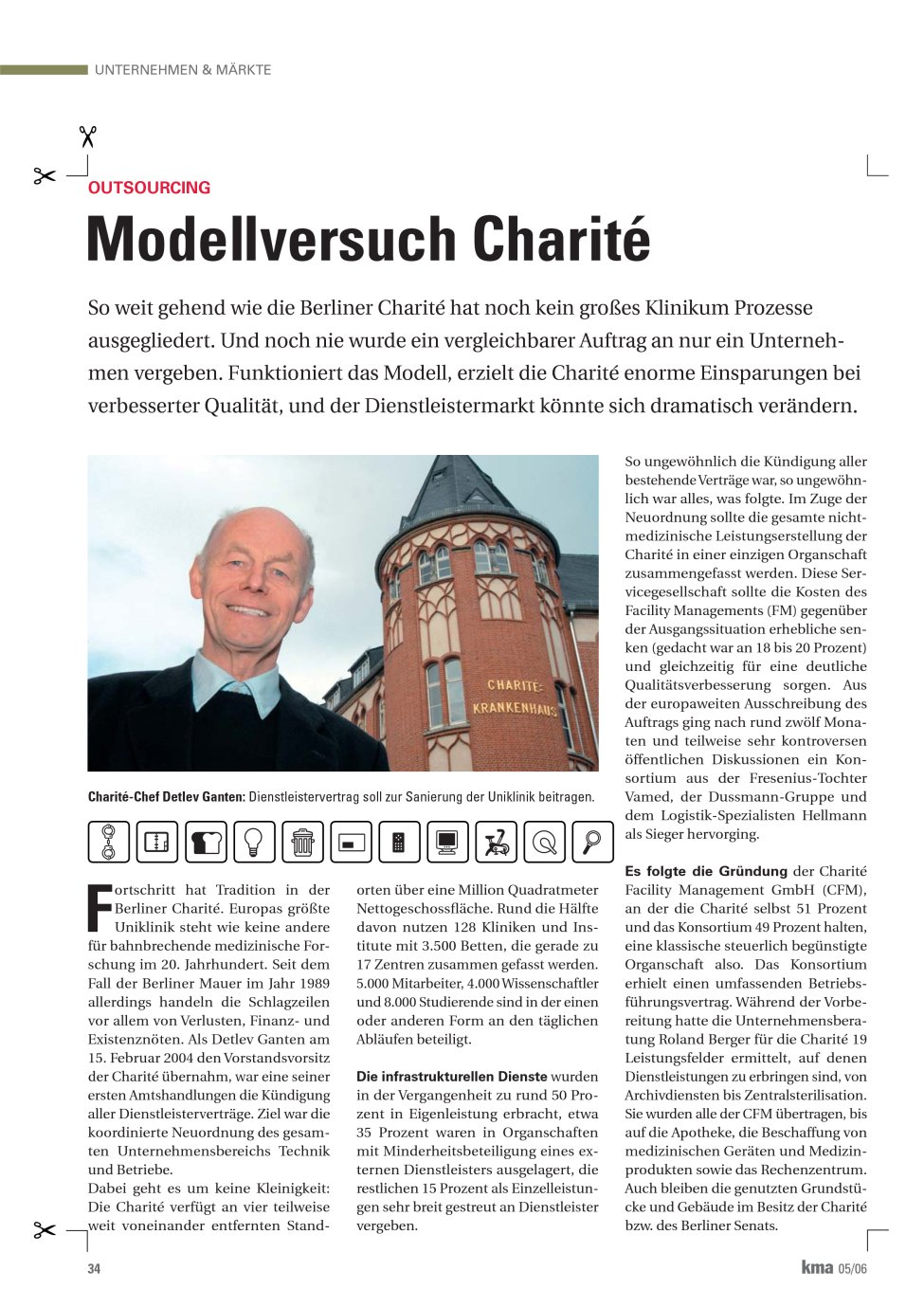 Vorschauseite 1: Modellversuch Charité
