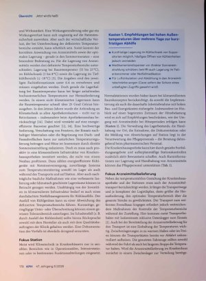 Vorschauseite 2: Jetzt wird’s heiß! Klimaresistente Maßnahmen in der Verantwortung der Krankenhaus apotheke