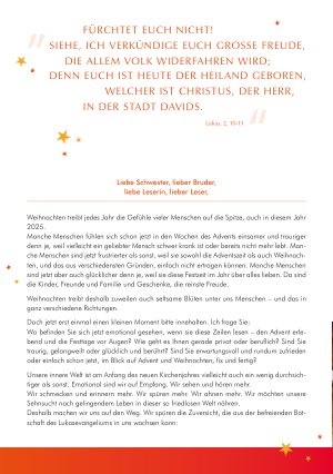 Vorschauseite 2: Weihnachtsbrief