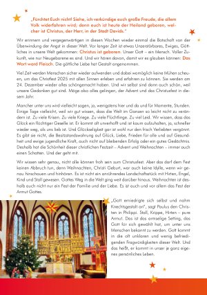 Vorschauseite 3: Weihnachtsbrief