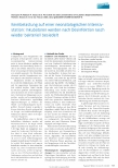 Vorschauseite 1: Keimbelastung auf einer neonatologischen Intensivstation: Inkubatoren werden nach Desinfektion rasch wieder bakteriell besiedelt.