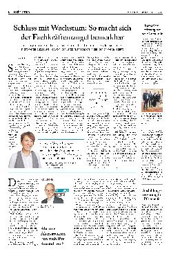 Vorschauseite 1: Schluss mit Wachstum: So macht sich der Fachkräftemangel bemerkbar