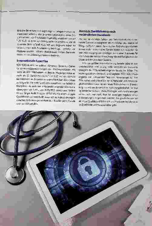 Vorschauseite 2: Security-by-Design in der Medizintechnik Diagnose: Sicherheitslücke