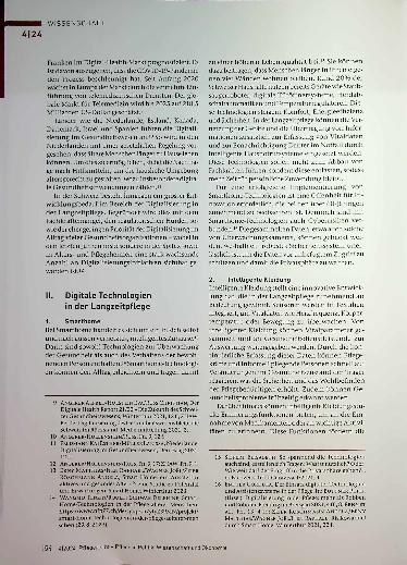 Vorschauseite 2: Einige Gedanken zu digitalen Technologien in der Langzeitpflege