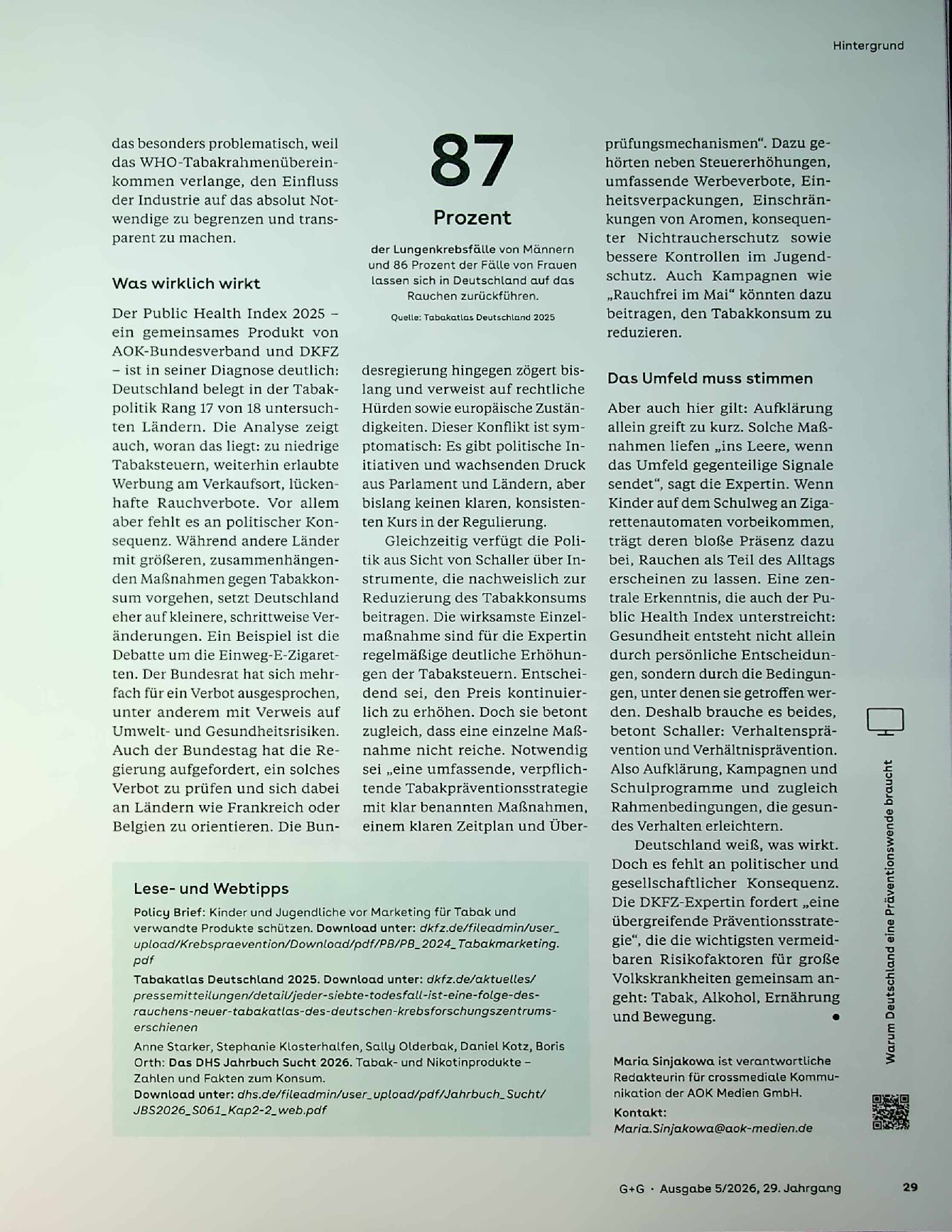Vorschauseite 4: Dampfen ist das neue Rauchen