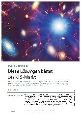 Vorschauseite 1: Marktübersicht: Diese Lösungen bietet der KIS-Markt.