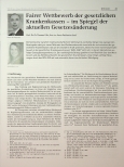 Vorschauseite 1: Fairer Wettbewerb der gesetzlichen Krankenkassen - im Spiegel der aktuellen Gesetzesänderung
