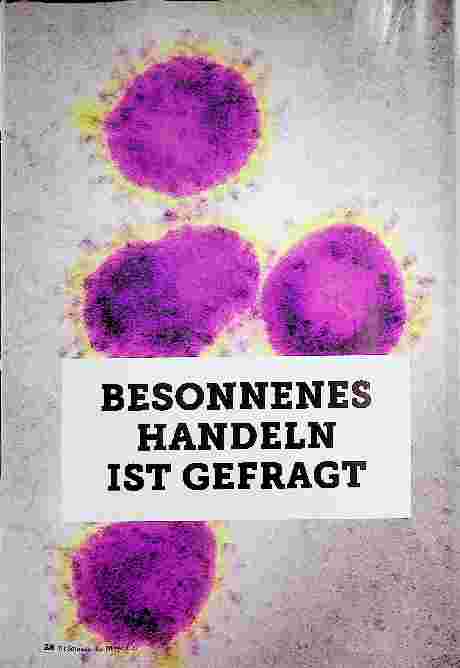 Vorschauseite 1: BESONNENES HANDELN IST GEFRAGT
