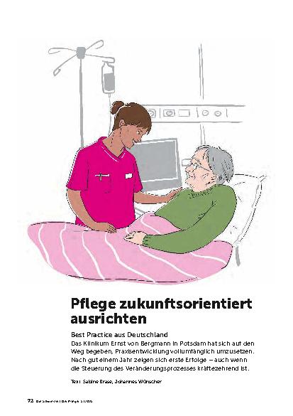 Vorschauseite 1: Pflege zukunftsorientiert ausrichten