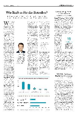 Vorschauseite 1: Wie läuft es für die Betreiber?