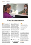 Vorschauseite 1: Wieder klarer kommunizieren: Kommunikationsadapter für Gesichtsmasken
