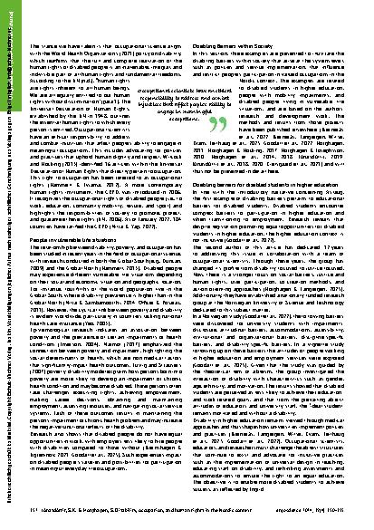 Vorschauseite 3: Behinderung, Betätigung und Menschenrechte im nordeuropäischen Kontext