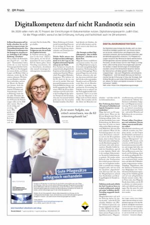 Vorschauseite 1: Digitalkompetenz darf nicht Randnotiz sein