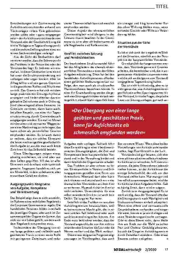 Vorschauseite 2: Rollen von Aufsicht und Führung