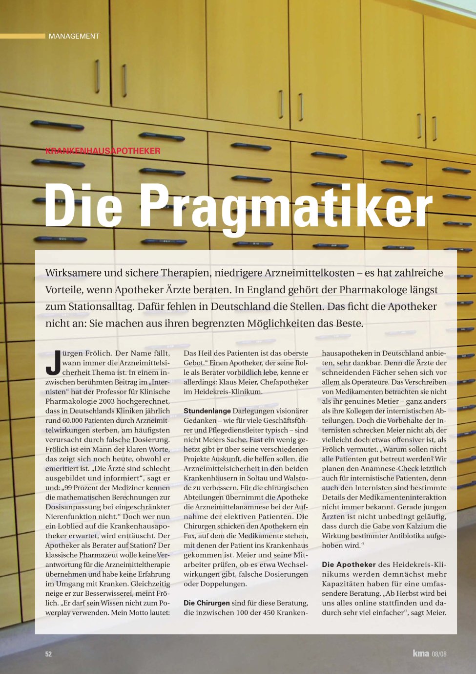 Vorschauseite 1: Die Pragmatiker