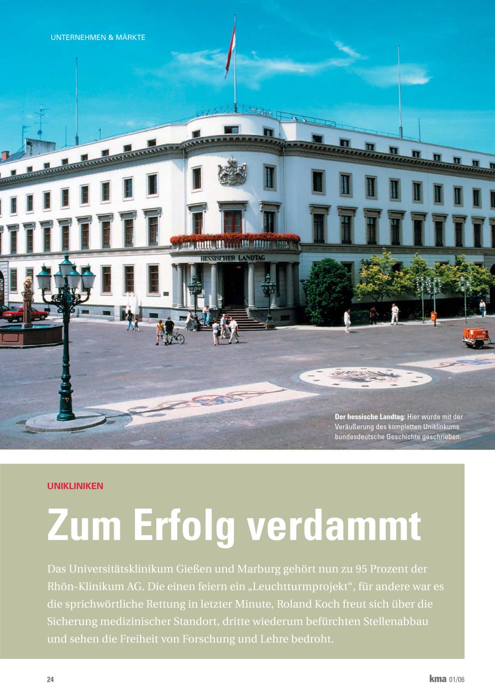Vorschauseite 1: Zum Erfolg verdammt
