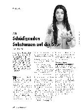 Vorschauseite 1: Auf der Spur schädigender Substanzen
