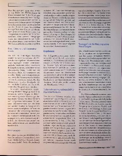 Vorschauseite 2: Risikowahrnehmung und Einstellungen bezüglich E-Zigarettenkonsum von jungen Erwachsenen: Ergebnisse aus Fokusgruppen
