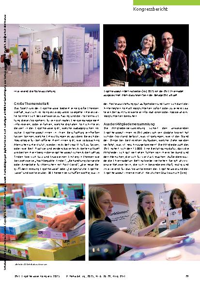 Vorschauseite 4: Herausforderungen als Chance sehen: Ergotherapie-Kongress 2025