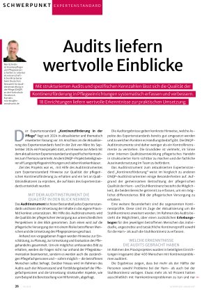 Vorschauseite 1: Audits liefern wertvolle Einblicke