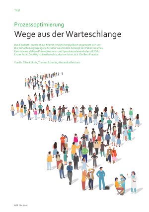 Vorschauseite 1: Prozessoptimierung Wege aus der Warteschlange