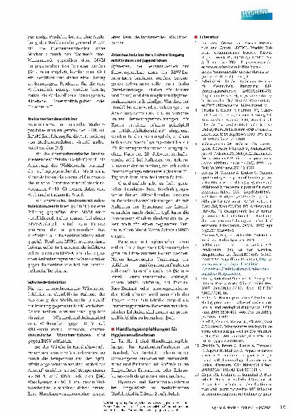 Vorschauseite 4: Hygieneund Desinfektionsmaßnahmen bei Infektionen mit Parvovirus B19