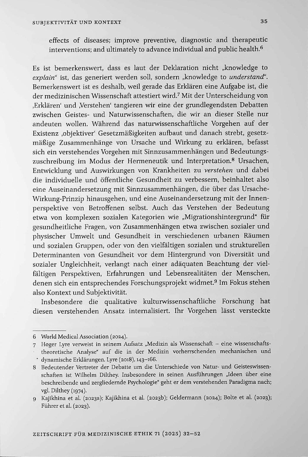 Vorschauseite 4: Subjektivität und Kontext: Überlegungen und Empfehlungen zur medizinethischen Begutachtung qualitativer Forschung