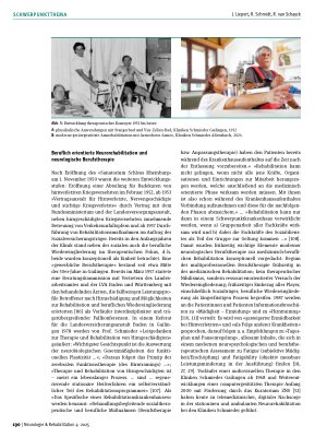 Vorschauseite 4: Entwicklung der Kliniken Schmieder: Meilensteine der Neurorehabilitation