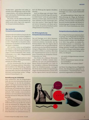 Vorschauseite 2: Mehr als nur gute Worte Wertschätzende Kommunikation im Pflegeberuf