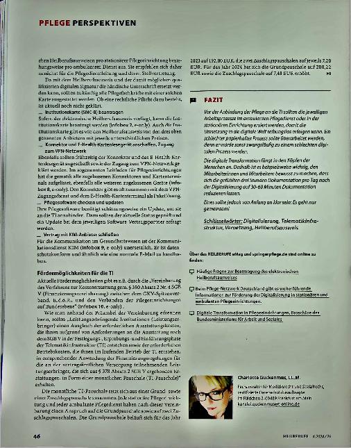 Vorschauseite 3: Telematik: Sind Sie schon angeschlossen?