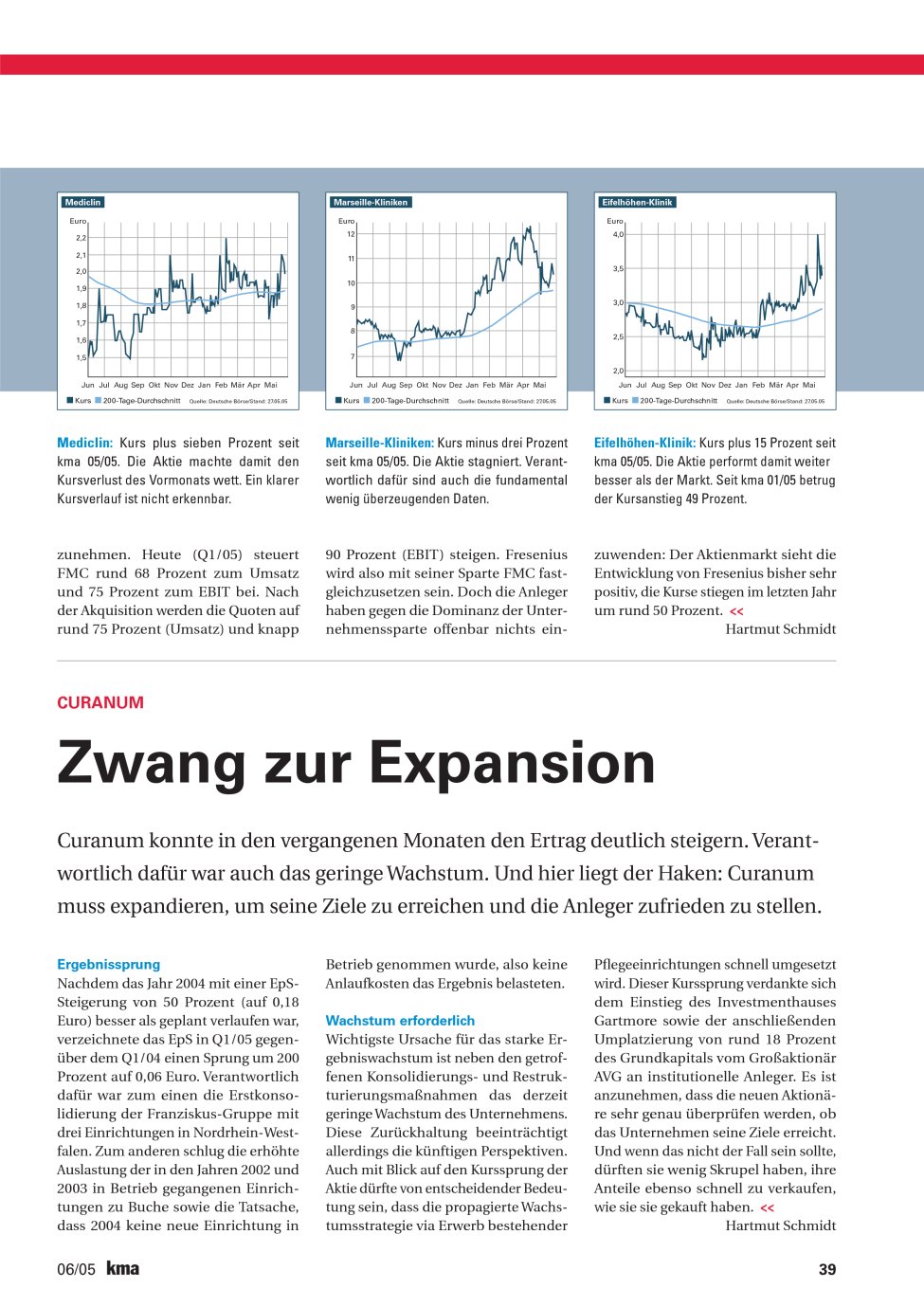 Vorschauseite 1: Zwang zur Expansion
