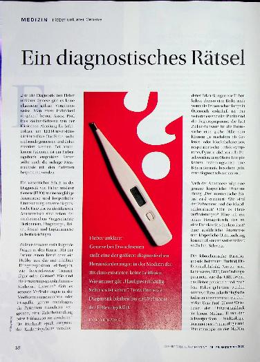 Vorschauseite 1: Ein diagnostisches Rätsel
