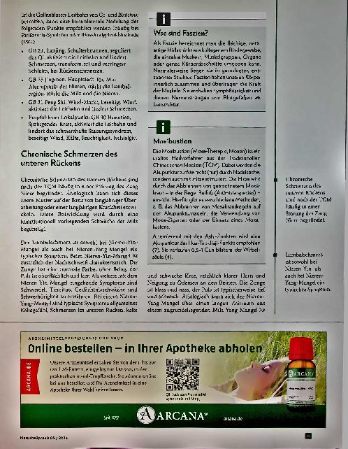 Vorschauseite 3: Geht s noch? TCM bei Bewegungseinschränkungen und Beschwerden des Bewegungsapparates