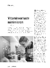 Vorschauseite 1: Vitaminverluste minimieren