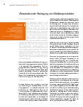 Vorschauseite 1: Wissenskunde: Reinigung von Medizinprodukten